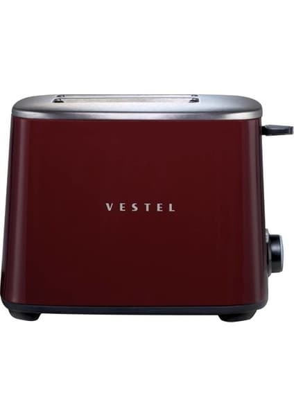 Vestel Retro Bordo Ekmek Kızartma Makinesi