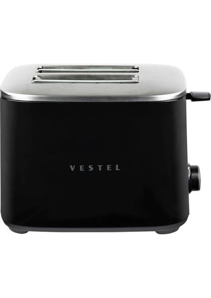 Vestel Retro Siyah Ekmek Kızartma Makinesi