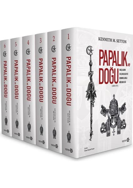 Yeditepe Yayınevi Papalık ve Doğu (1204-1571) 6. Cilt Takım - Kenneth M. Setton