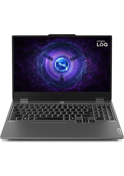 Lenovo Loq 12.nesil Core I5 12600HX-24GB-512GB SSD-RTX4050 6GB-15.6-Windows 11 Taşınabilir bilgisayar 83GS00NUTR