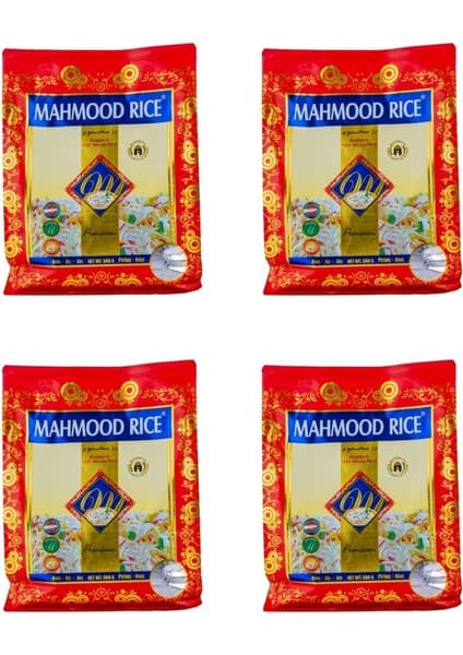 Mahmood Rice 1121 Basmati Pirinç 900 G x 4 Adet