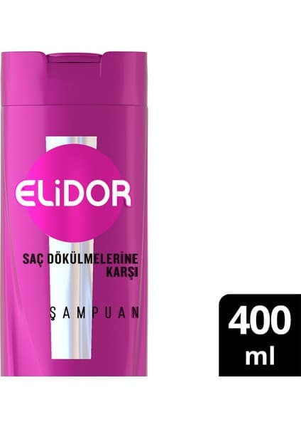 Elidor Superblend Saç Bakım Şampuanı Saç Dökülmelerine Karşı E Vitamini Chia Tohumu Yağı Arjinin 400 ml