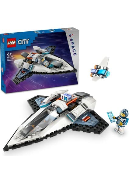 LEGO ® City Yıldızlararası Uzay Gemisi 60430 - 6 Yaş ve Üzeri Uzay Meraklısı Çocuklar için Yaratıcı Oyuncak Yapım Seti (240 Parça)