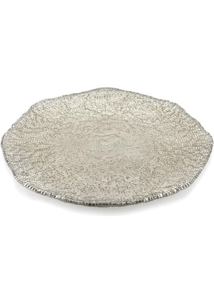 IVV Dıamante Sunum Tabağı Bej 37 cm