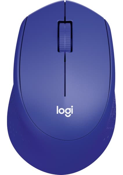 Logitech M330 Sessiz Kablosuz Optik Mouse - Mavi
