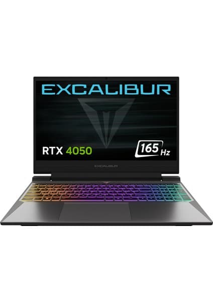 Casper Excalibur G870 Intel Core i7 13620H 16GB 1TB SSD RTX4050 Freedos 15.6" 165Hz Taşınabilir Bilgisayar G870.1362-BFA0X-C