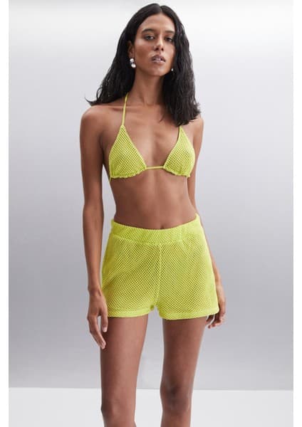 Grimelange EULARA Kadın %100 Pamuk Slim Lime Büstiyer
