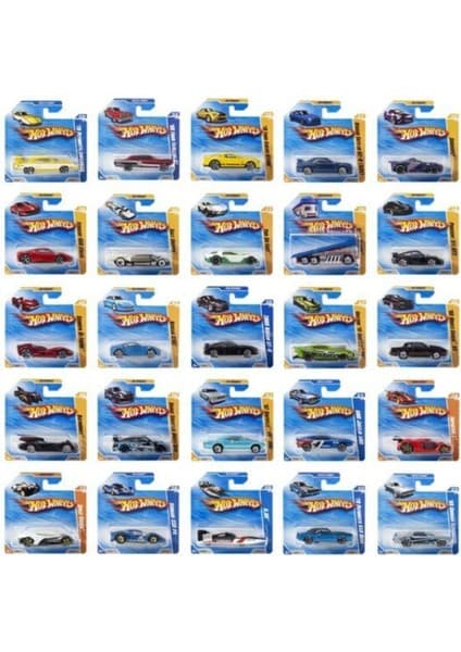 Hot Wheels Tekli Oyuncak Araba Model 5785 Asortili Sağlam Metal Gövde ve Dayanıklı Tasarım