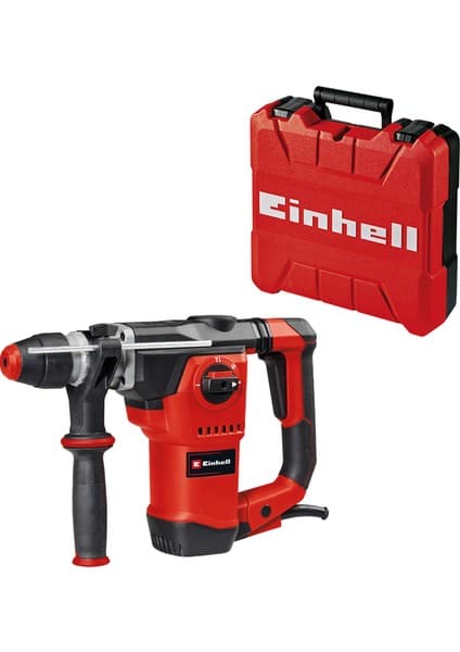 Einhell Kırıcı Delici TE-RH 32-1600 4F (1.600 W, 4,5 J, Darbeli Delme/Delme/Kırma/Keskileme, Pnömatik Darbe Mekanizması, SDS-plus, Çanta Dahil) - 4258508
