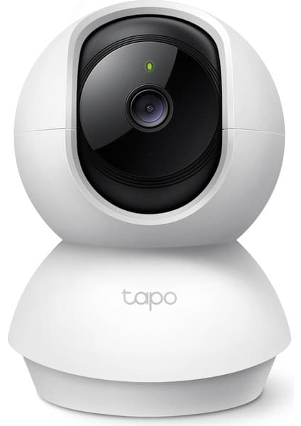 TP-Link Tapo C210 | Akıllı Wi-Fi Güvenlik Kamerası | 2K 3MP | 360° Hareket Takibi | 9m Gece Görüşü | Çift Yönlü Ses | Sesli Alarm | Bebek Ağlaması Tespiti | Bulut/SD Kart Depolama | Anlık Uyarılar