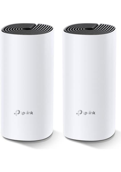 TP-Link Deco M4 (2-Pack) | Wi-Fi 5 Mesh Sistemi | AC1200 Mbps Hız | Fiber Uyumlu | Çift Bant | Gigabit Port | 100 Cihaz | 260 m² Kapsama Alanı | WPA3 | Mobil Uygulama ile Kolay Kurulum