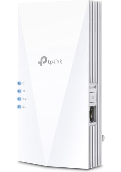 TP-Link RE500X | Wi-Fi 6 Menzil Genişletici | AX1500 Mbps | Dual Band | 1 Gigabit Port | EasyMesh Destekli | Access Point Modu | Kolay Kurulum | Tüm Modem ve Router Modelleri ile Uyumludur