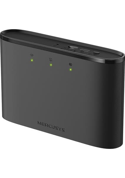 Mercusys MT110 | 4G LTE Mobil Wi-Fi Modem | 150 Mbps Hız | 10 Cihaza Kadar Bağlantı | 2200 mAh Batarya | SIM Kart Tak ve Kullan | Mobil Uygulama Desteği