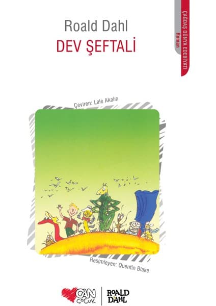 Can Çocuk Yayınları Dev Şeftali - Roald Dahl
