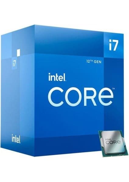 Intel Core i7 12700KF 12. Nesil 3,6 GHz 1700 Pin İşlemci 25 MB Cache ile Yüksek Performans