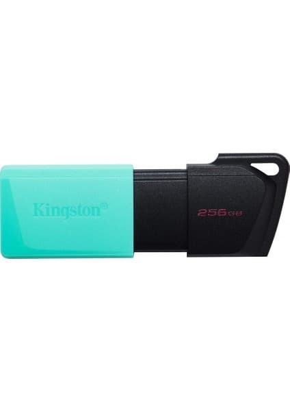 Kingston DTXM-256GB 256GB USB3.2 Gen1 DataTraveler Exodia M (Black + Teal) Flash Bellek