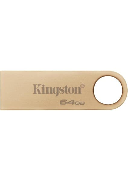 Kingston DTSE9G3-64GB 64GB 220MB-s Metal USB 3.2 Gen 1 DataTraveler SE9 G3 Flash Bellek