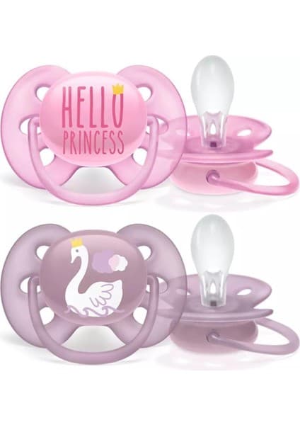 Philips Avent Ultra Soft Yumuşak 2li Emzik 6-18 Ay - SCF223/02