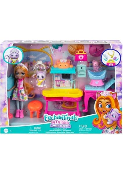 Enchantimals Klinik Oyun Seti, 4 yaş ve üzeri, HLH22