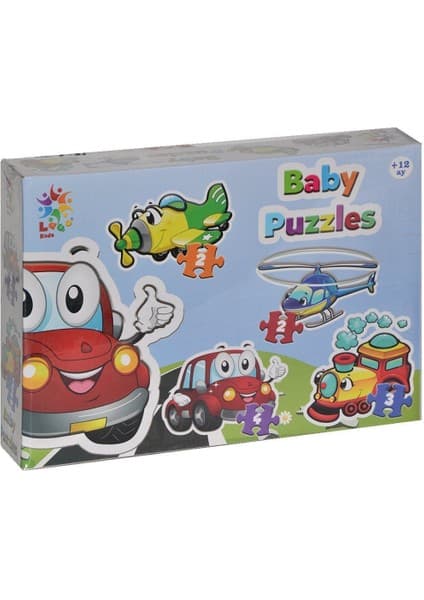 Steelpen Laço Puzzle Baby Taşıtlar Lcbyb003