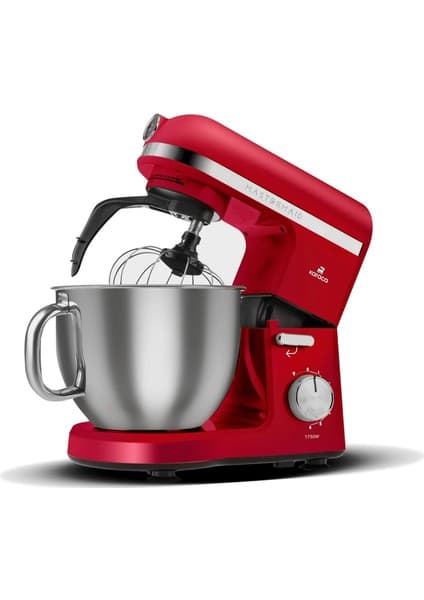 Karaca Mastermaid Chef Pro Çift Kollu Hamur Yoğurma Makinesi Imperial Red 1750W 5L