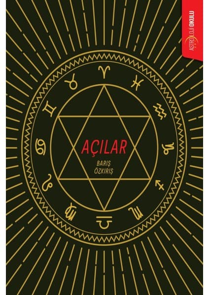Astroloji Okulu Yayınları – Barış Özkırış 'Açılar' 208 Sayfa, Gezegen ve Burç İlişkileri Üzerine Astroloji Kitabı