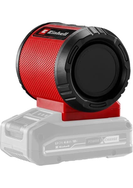 Einhell Akülü Hoparlör TC-SR 18 Li BT - Solo Power X-Change (Lityum-İyon, maksimum 85 dB, Bluetooth, AUX/USB girişi, sezgisel kontrol paneli, akü ve şarj cihazı dahil değildir) - 4514150