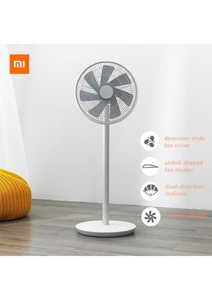 Xiaomi Mi Smart Standing Fan 2 Lite Vantilatör - Beyaz - 38 Watt