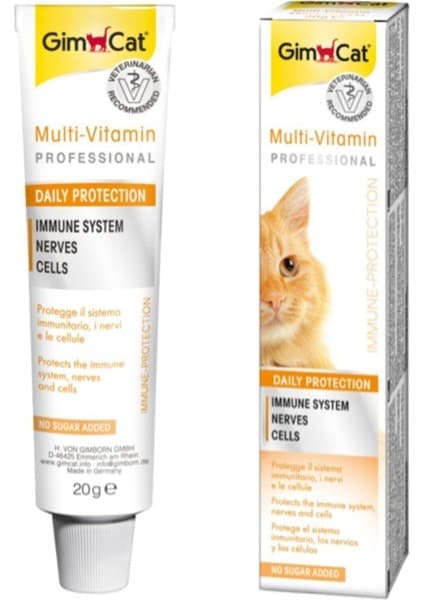 Gimcat Multi Vitamin Kedi Macunu 20 Gr