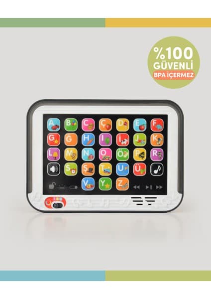 Let's Be Child İlk Tablet Eğitici Oyuncak 19x13,5x3 cm Minikler için Eğlenceli Oyun