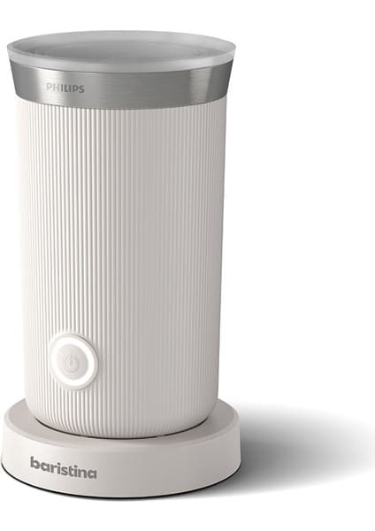 Philips Baristina Süt Köpürtücü, Sıcak & Soğuk Köpük, Sessiz Çalışma, Yapışmaz Kaplama, Latte & Cappuccino İçin Mükemmel Köpük, BAR311/00
