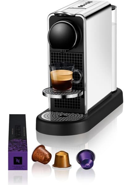 Nespresso C140 Citiz Platinum Kahve Makinesi,Paslanmaz Çelik
