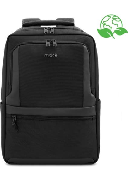 Mack MCE-1202 15.6" OFFICE Pro-1 Eco Notebook Sırt Çantası Siyah