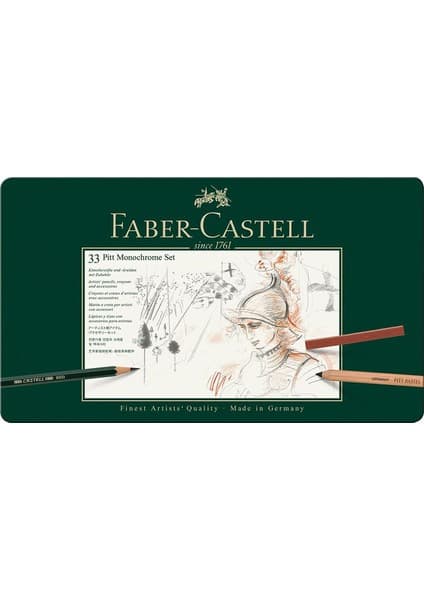 Faber-Castell Faber Castell Pitt Monochrome 33'lü Set / 112977