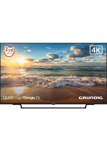 Grundig 55 GJQ 9250 55 inç 4K Ultra HD QLED Smart TV Uydu Alıcılı 139 Ekran ile Gelişmiş Görüntü