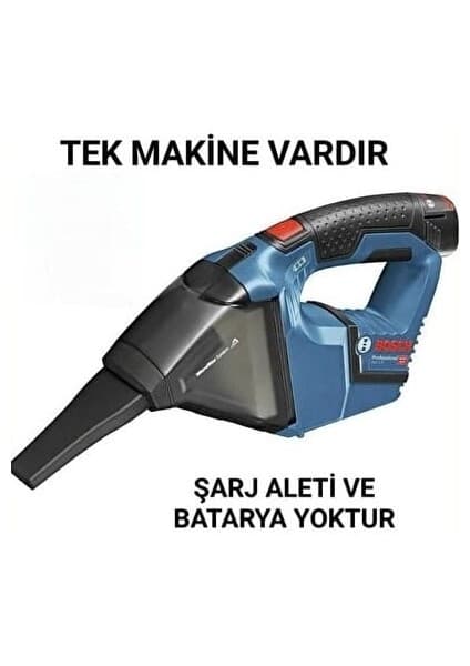 Bosch GAS 12 V Şarjlı El Süpürgesi 0,35 lt Güçlü ve Kompakt Tasarım ile Ergonomik Kullanım