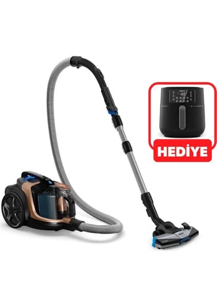 Philips BXA0070/00-XB7151/07 Torbasız Süpürge 1 L Toz Hacmi ile Sessiz Çalışma Özelliği HD9285