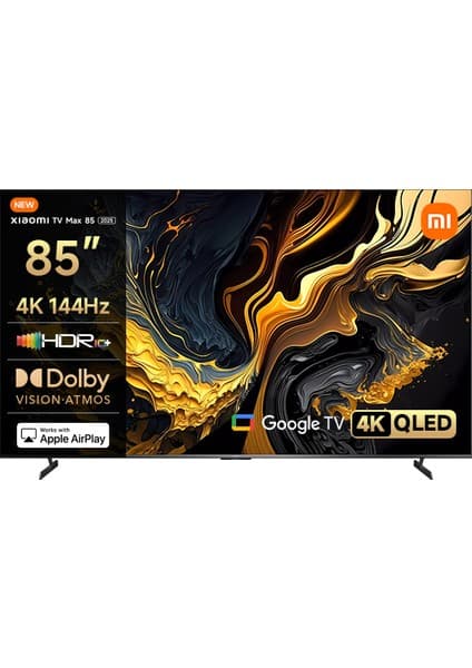 Xiaomi Max 4K Ultra HD 85" 216 Ekran Uydu Alıcılı Google Smart QLED TV