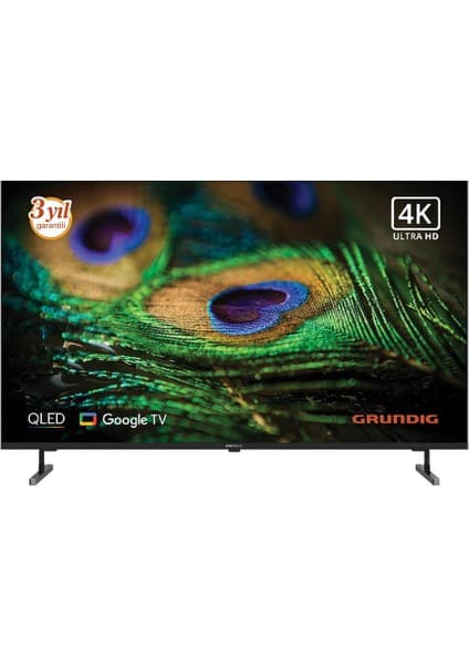Grundig 65GQ750A 65'' 165 Ekran Uydu Alıcılı 4K Ultra HD Google Smart QLED TV