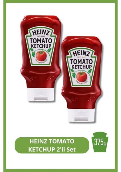 Heinz TOMATO KETCHUP 375g 2'li Set