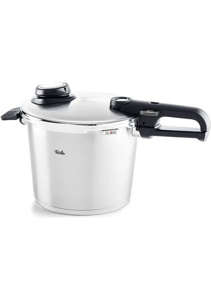 Fissler Vitavit Premium Mat Düdüklü Tencere 6.0 L Buhar Sepetli
