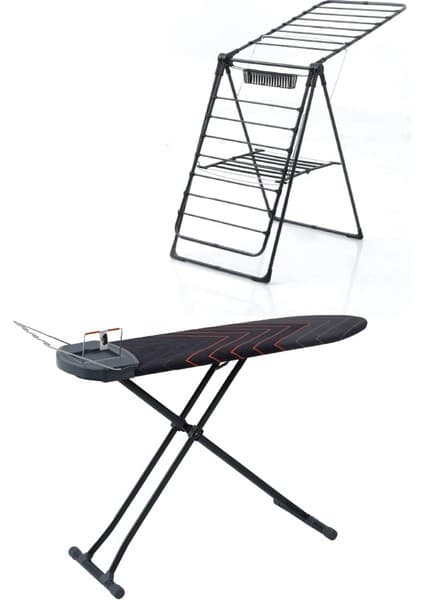 Devecioğlu Strongboard MM149 Ütü Masası 40x140 cm Isıya Dayanıklı Malzeme ile Ergonomik Tasarım
