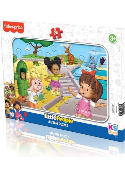KS Games Little People Puzzle 24 Parça