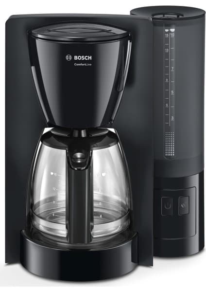 Bosch Tka6A043 Filtre Kahve Makinesi 15 Fincan Kapasite Siyah Cam Hazne ile Otomatik Kapanma