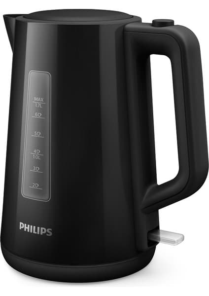 Philips 3000 Serisi Plastik Su Isıtıcı, Hızlı Kaynatma, 1,7 Lt Kapasite, Otomatik Kapanma, Güvenli Kullanım, Şık Tasarım, HD9318/20