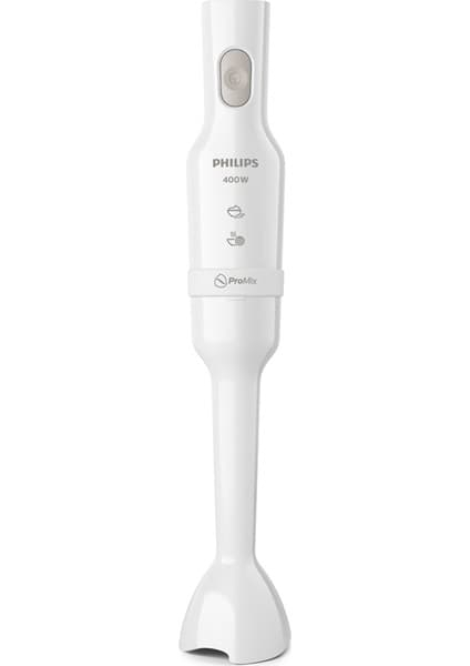 Philips 3000 Serisi ProMix El Blenderi, 400W, Sıçrama Önleyici Tasarım, Kolay Temizlik, Kompakt Boyut, HR2520/00