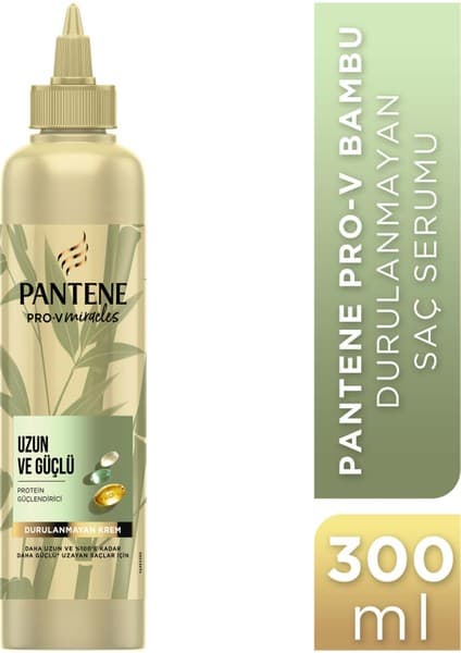Pantene PRO-V Miracles 300 ml Durulanmayan Saç Serumu Uzun Saçlar İçin Güçlendirici Krem