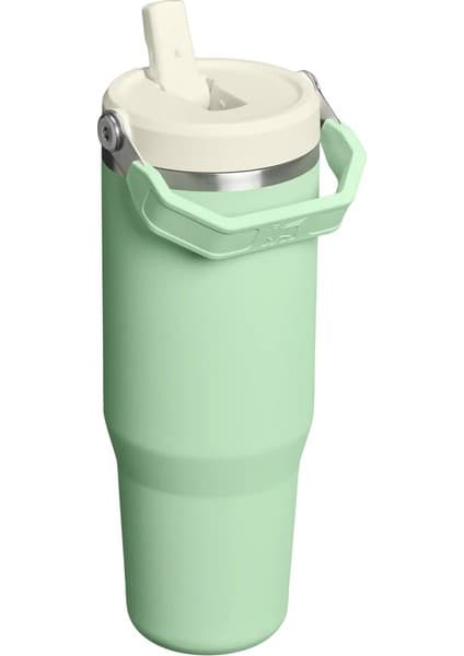 Stanley The Iceflow Flip Straw Pipetli Termos Bardak 0,89 Lt Yeşil Paslanmaz Çelik Model
