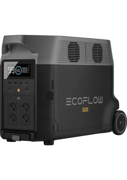 EcoFlow - DELTA Pro Taşınabilir Güç Kaynağı - 3600Wh Kapasite, 4x3600W (X-Boost 4500W) Çıkış