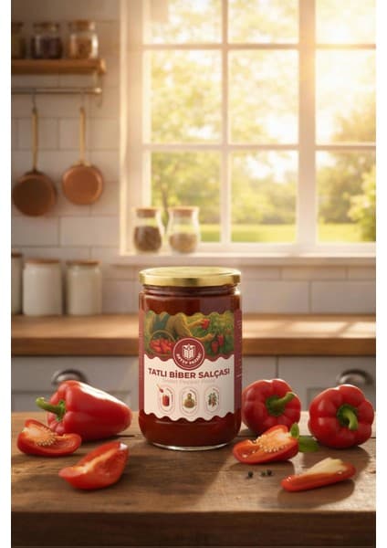 Antep Pazarı ANTEP PAZARI Tatlı Biber Salçası-650 gr